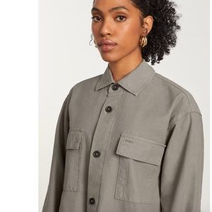Everlane The Everyone Spring Shirt Jacket- Clay